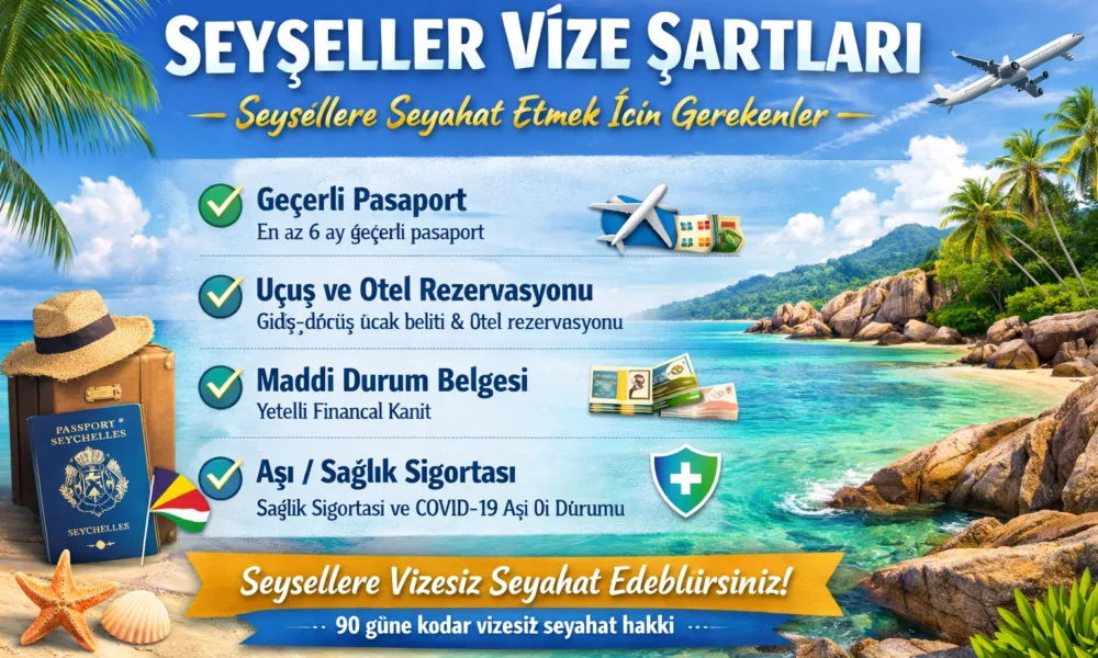 Seyşeller vize şartları