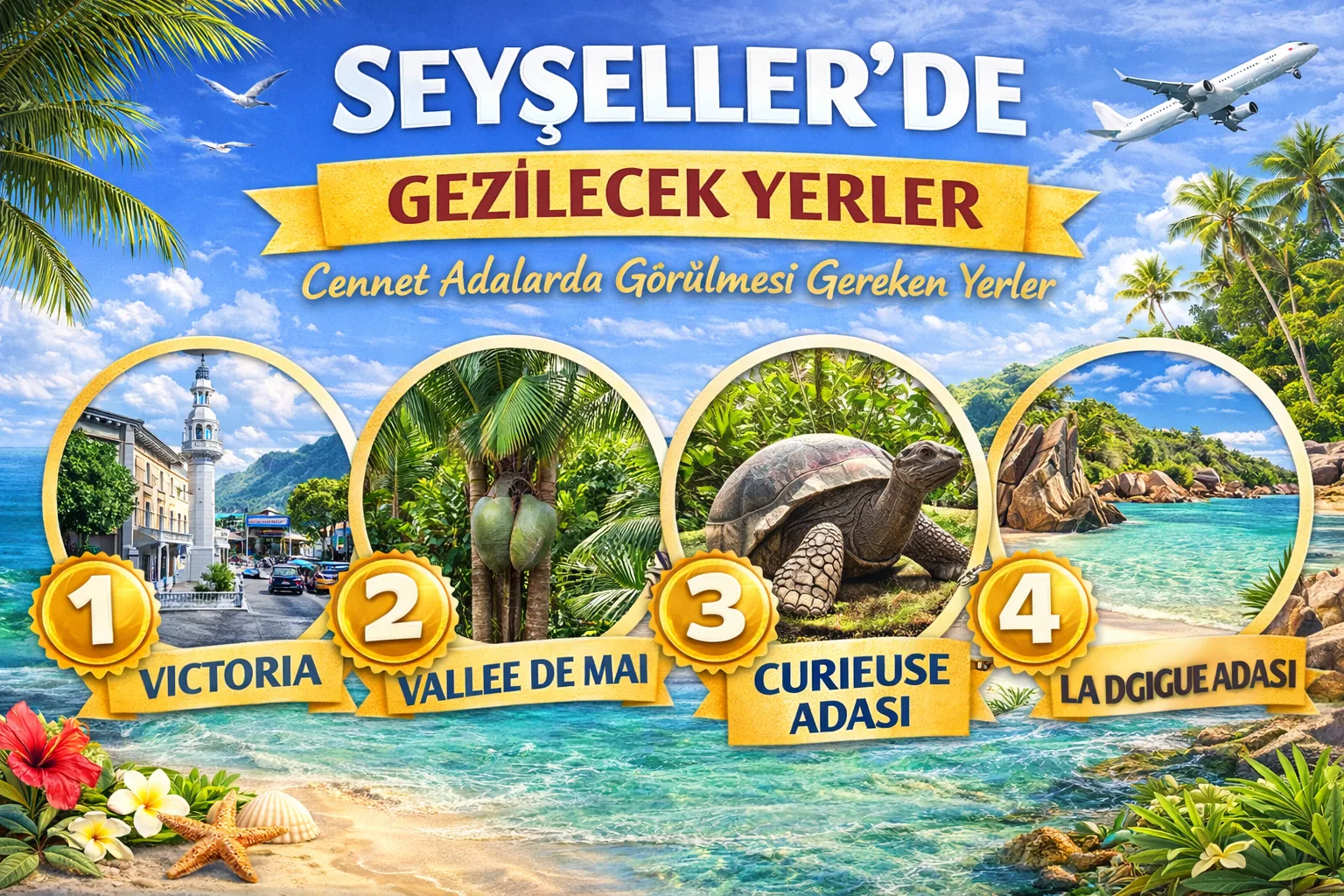 Seyşeller’de gezilecek yerler